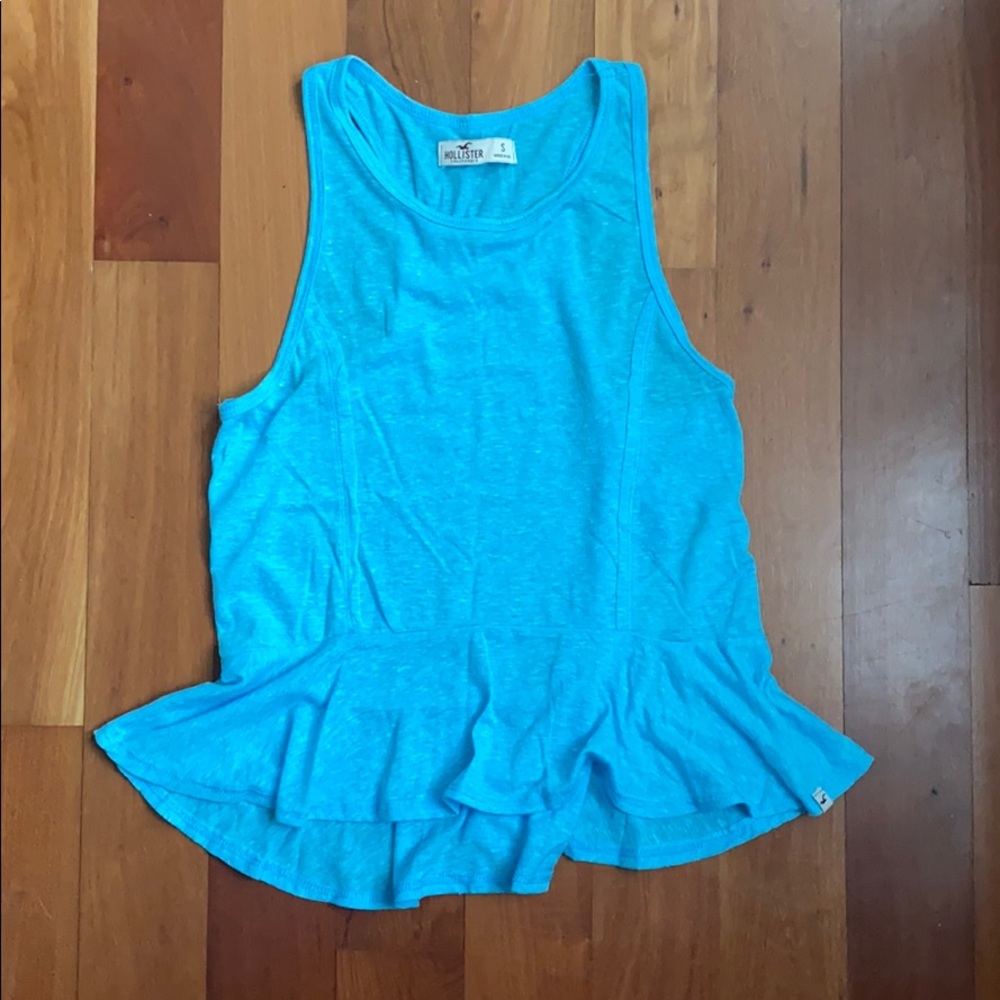 Hollister Women’s Blue Tank Top Size Small